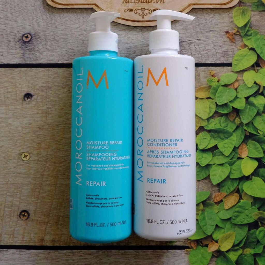 DẦU GỘI XẢ MOROCCANOIL REPAIR 1000ML⚡phục hồi hư tổn Cặp dầu gội xả moroccanoil | BigBuy360 - bigbuy360.vn