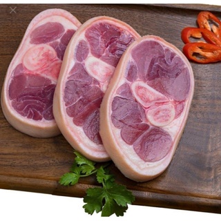 Khoanh bắp giò heo nạc MarttFood - Hình thật - Giá tốt - Ship now TP HCM