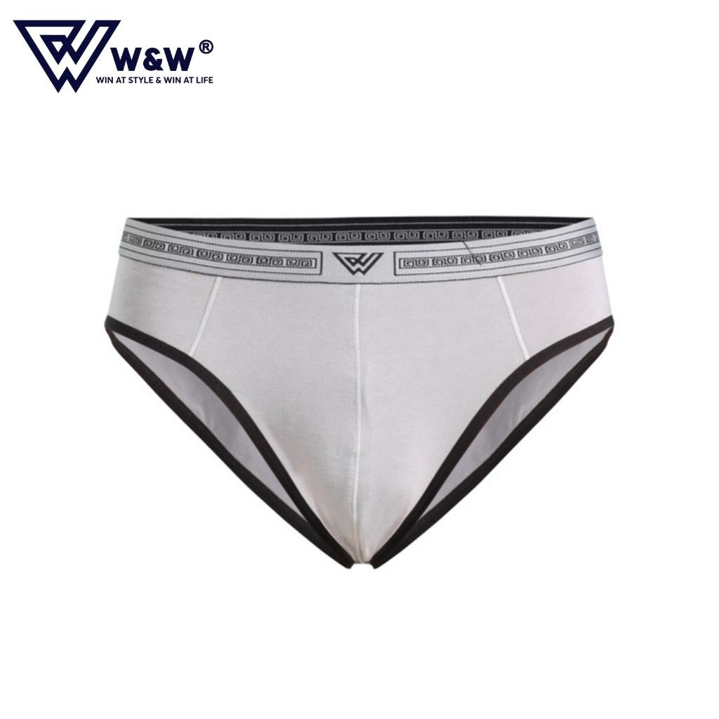 Quần Lót Nam W&amp;W Tam Giác - Sịp Tam Giác Chất Liệu Cotton Mềm Mại, Khử Mùi WUW31