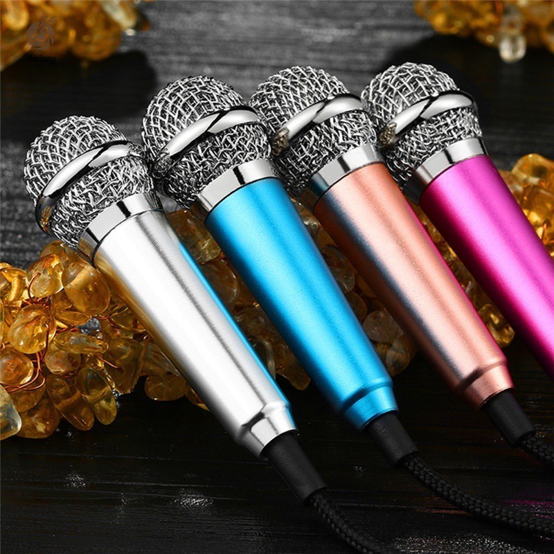 Mic hát Karaoke mini cho máy tính bảng iPhone Samsung Android