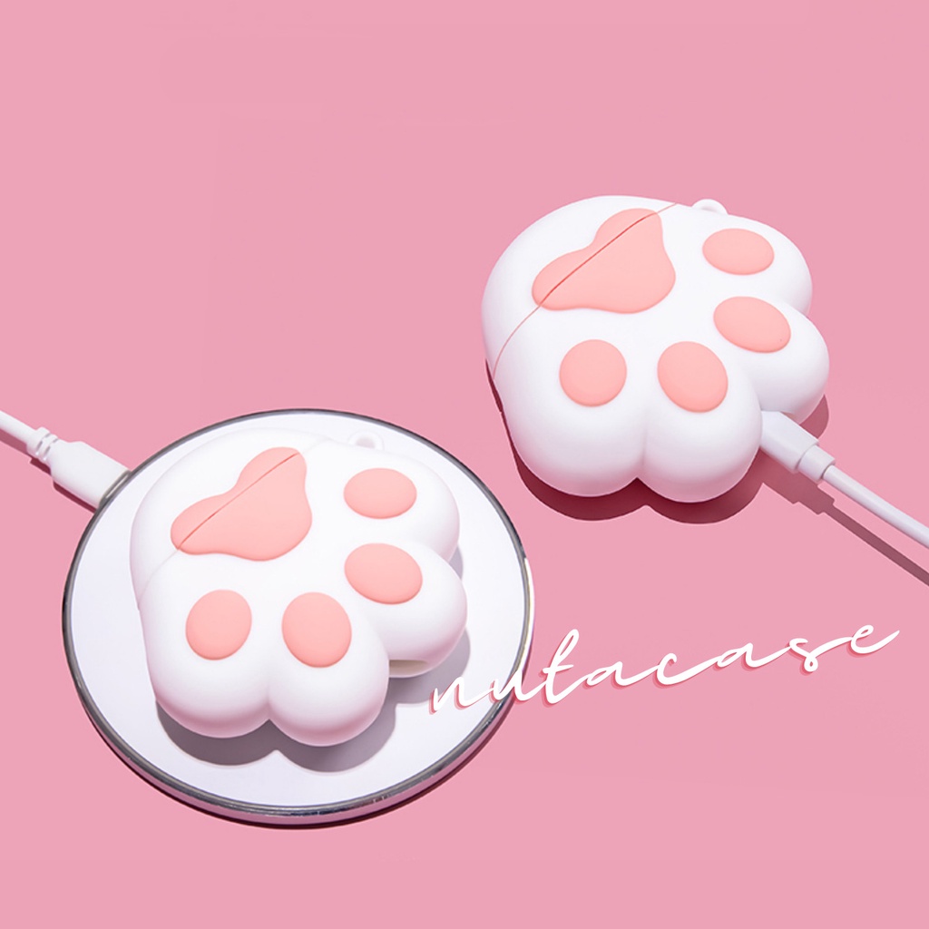 Vỏ bảo vệ tai nghe bluetooth Airpods bằng Sillicone dẻo, ốp Case cute, Airpods 2/pro - NUTA CASE