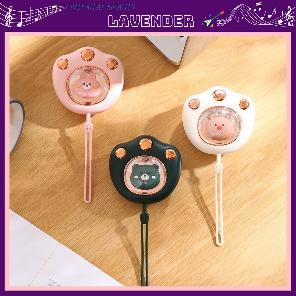Máy sưởi mini cầm tay đa chức năng, quạt sưởi ấm mini thông minh nhỏ gọn Lavender TS1147