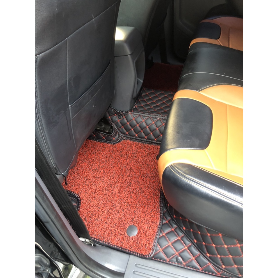 Thảm lót sàn ô tô 5d, 6d Nano 2 chỉ Ford Ranger 2013- 2023 kháng khuẩn, khử mùi, phủ kín sàn xe