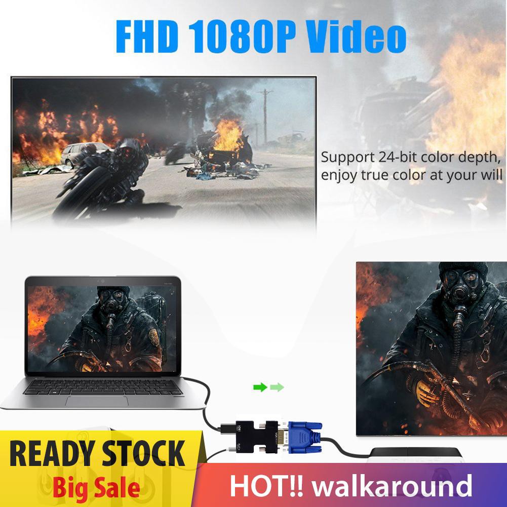 Đầu chuyển đổi HDMI 1080p Sang VGA thích hợp cho máy tính