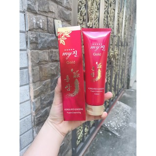 Sữa rửa mặt Hồng Sâm Đỏ My Gold 130ml