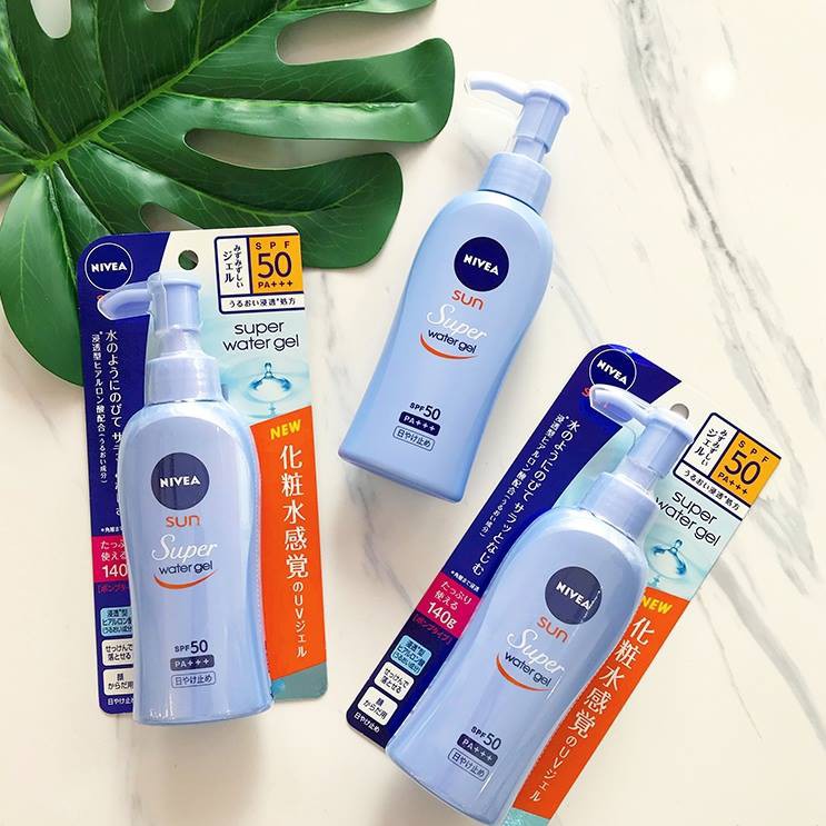 Kem chống nắng Nivea Sun Super Water Gel SPF 50 PA+++ 140g