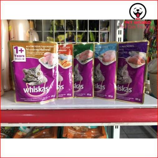 Pate dành cho Mèo Whiskas 80g đủ vị