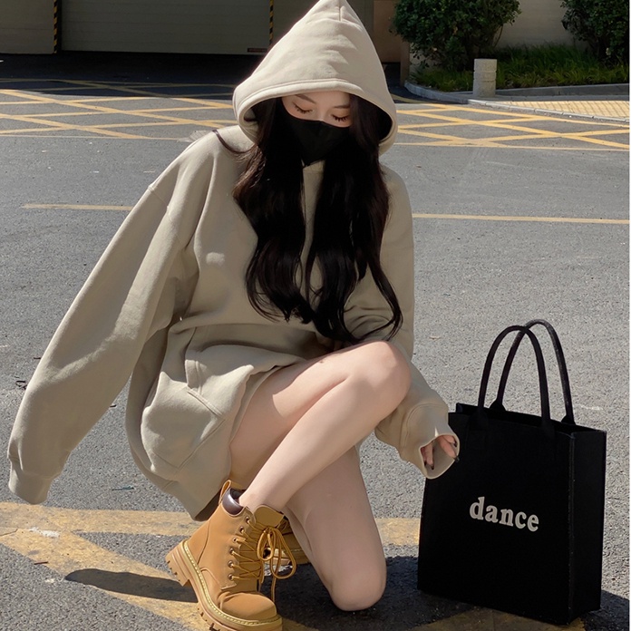 Áo hoodie Perty dáng rộng thời trang phong cách Hàn Quốc cá tính