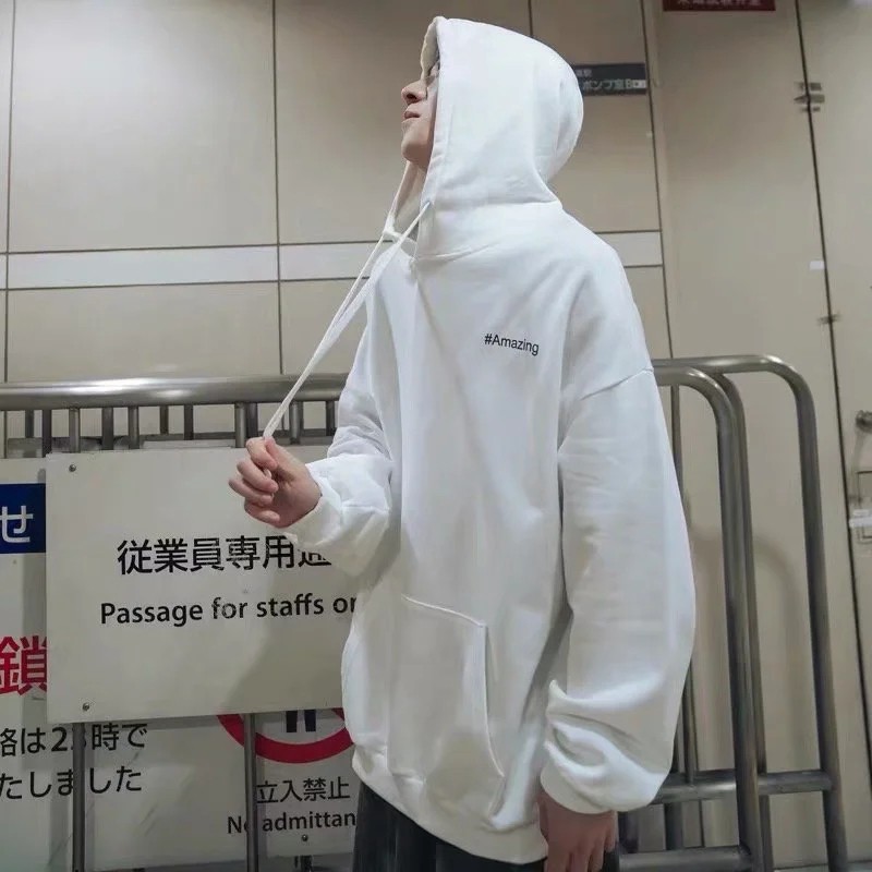 Áo Hoodie Phong Cách Hong Kong Cho Cặp Đôi (9 Màu) | BigBuy360 - bigbuy360.vn