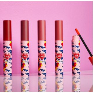Son 3CE kem lì Maison Kitsune Velvet Lip Tint