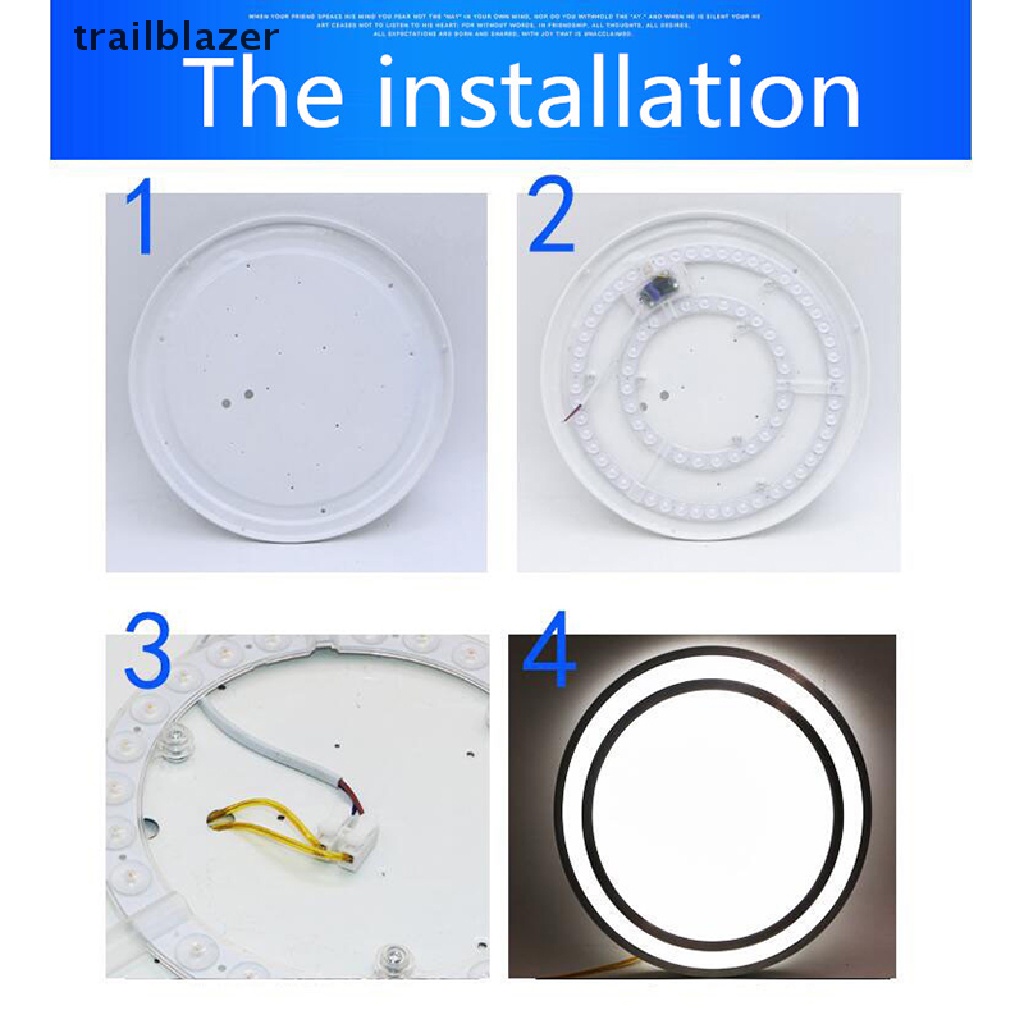 Bảng Đèn LED Tròn Gắn Trần Nhà Trang Trí