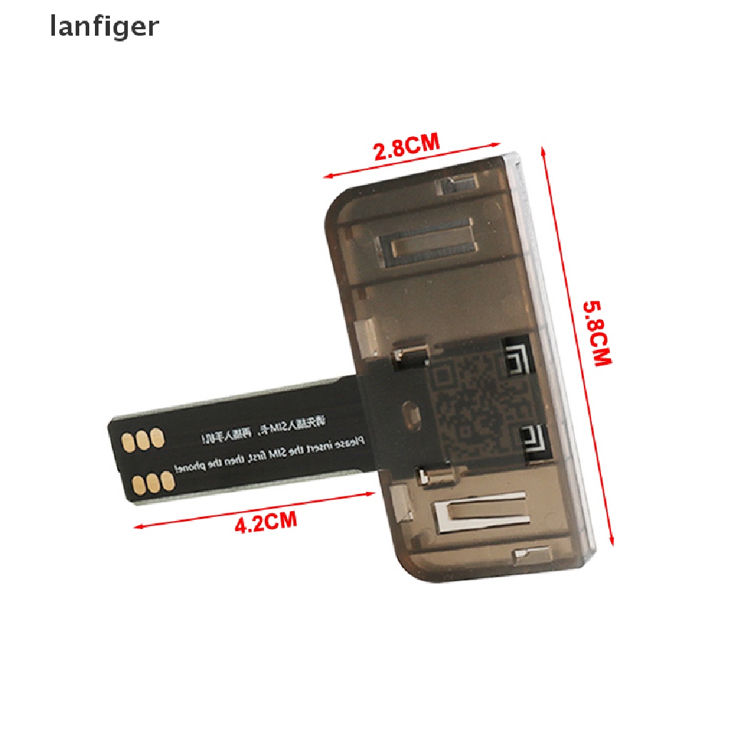 Đầu Đọc SIM Mini Hỗ Trợ Thẻ SIM Điện Thoại Android