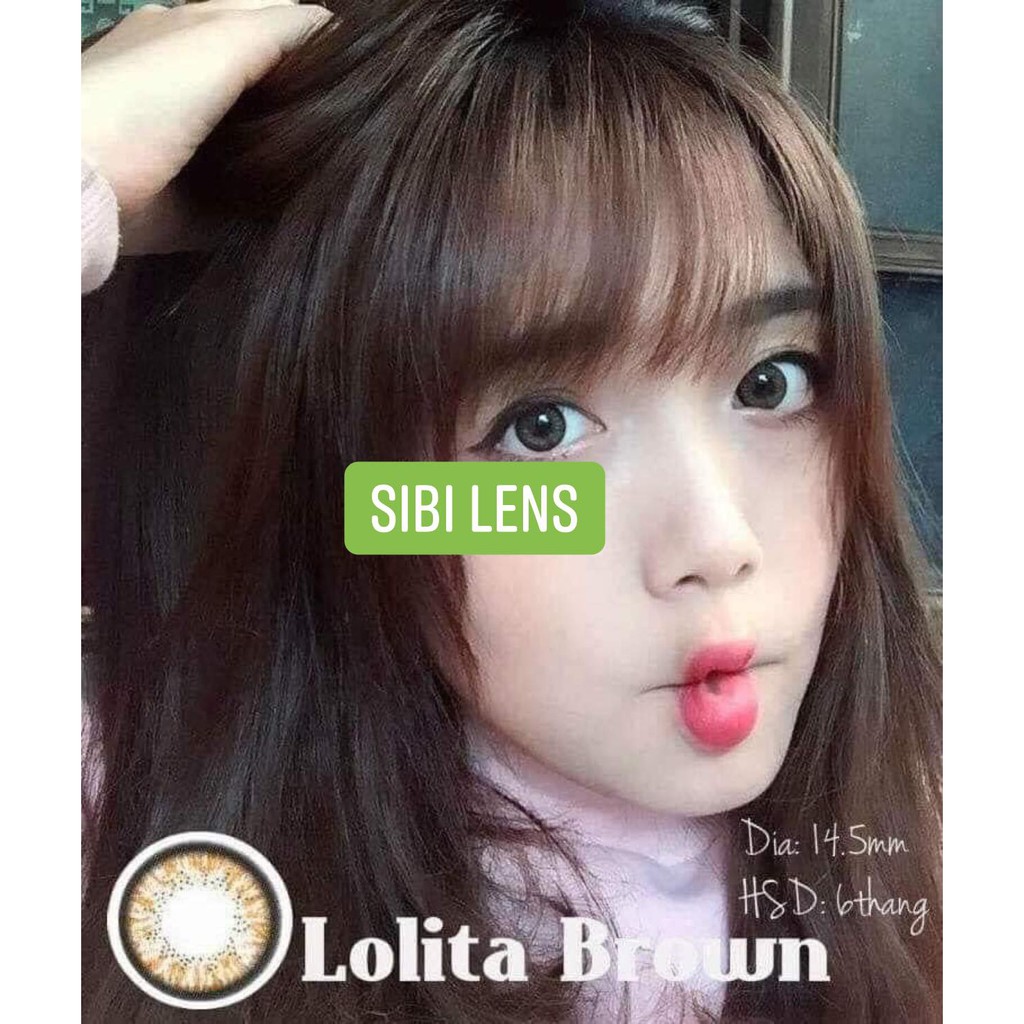 Lens Lolita Brown - Lens Chuẩn Thái  - Cam Kết Chính Hãng