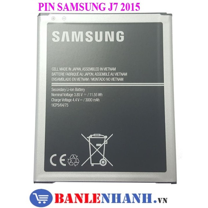 PIN SAMSUNG J7 2015 [PIN NEW 100%, ZIN ]