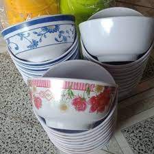 Combo 10 chén mica - chén mica khó vỡ .