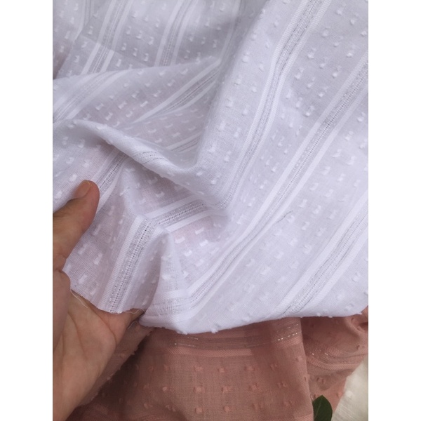Vải thô boi hạt 55k/