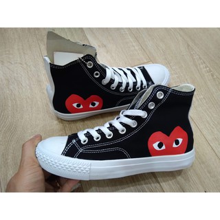 Giày Cv CDG Play Heart trái tim