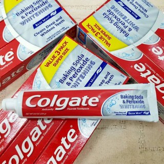 kem đánh răng Colgate Baking Soda & Peroxide White 232g