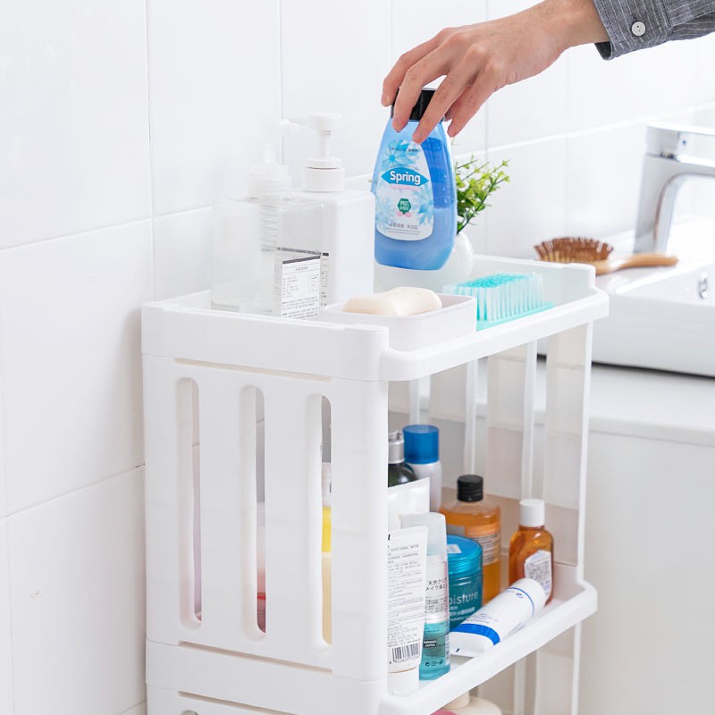 Giá để đồ trong phòng tắm, đựng bột giặt, nhà vệ sinh, ở ban công, nhiều tầng | BigBuy360 - bigbuy360.vn