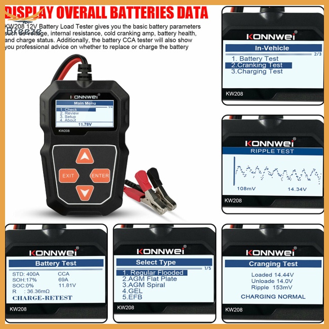 Thiết Bị Kiểm Tra Pin Tự Động Wind Kw208 Ancel Bst200 Pb100bt5