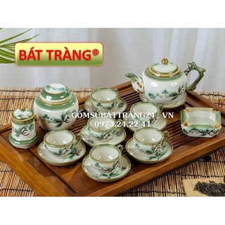 BỘ ẤM CHÉN UỐNG TRÀ ĐẸP ẤM PHA TRÀ GIẢ CỔ CAO CẤP ẤM TRÀ QUÀ TẶNG SANG TRỌNG