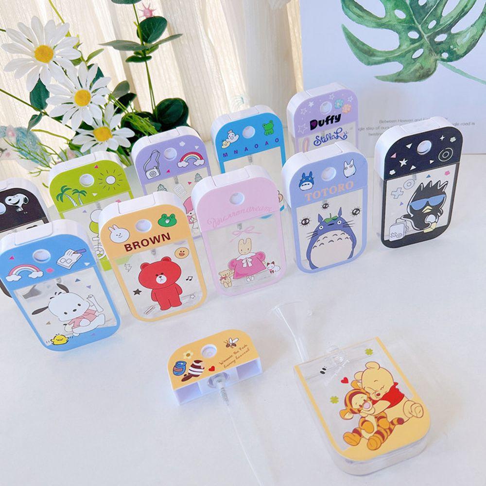 Chai Xịt Đựng Mỹ Phẩm 45ml Trong Suốt Mymelody Spider Man Totoro Dành Cho Đi Du Lịch
