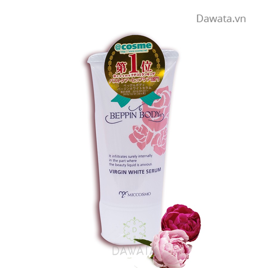 TINH CHẤT DƯỠNG TRẮNG, GIẢM THÂM MICCOSMO WHITE LABEL BEPPIN BODY VIRGIN WHITE SERUM