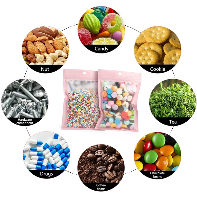 Set 100 Túi Giấy Đựng Đồ Đa Năng Tiện Dụng