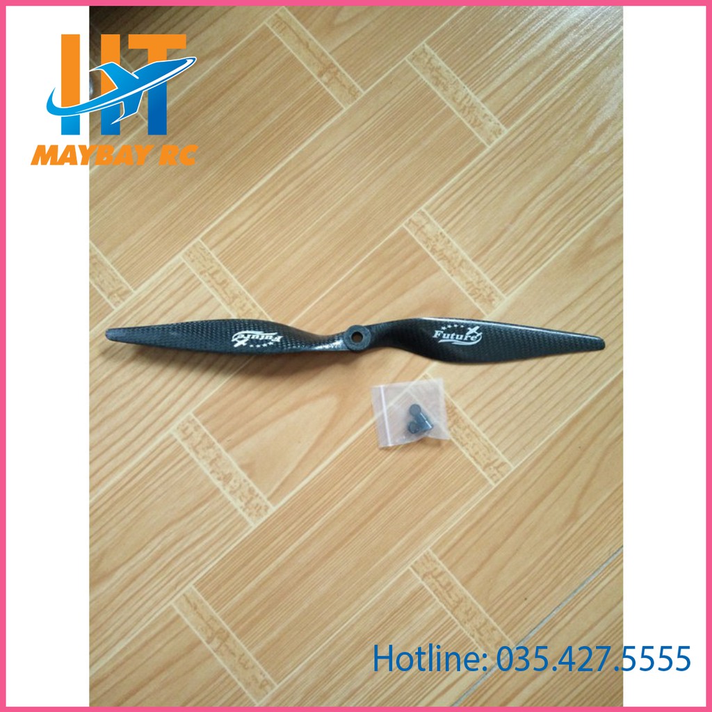 Cánh quạt máy bay mô hình sợi các bon futura 10*45, 11*45, 13*65
