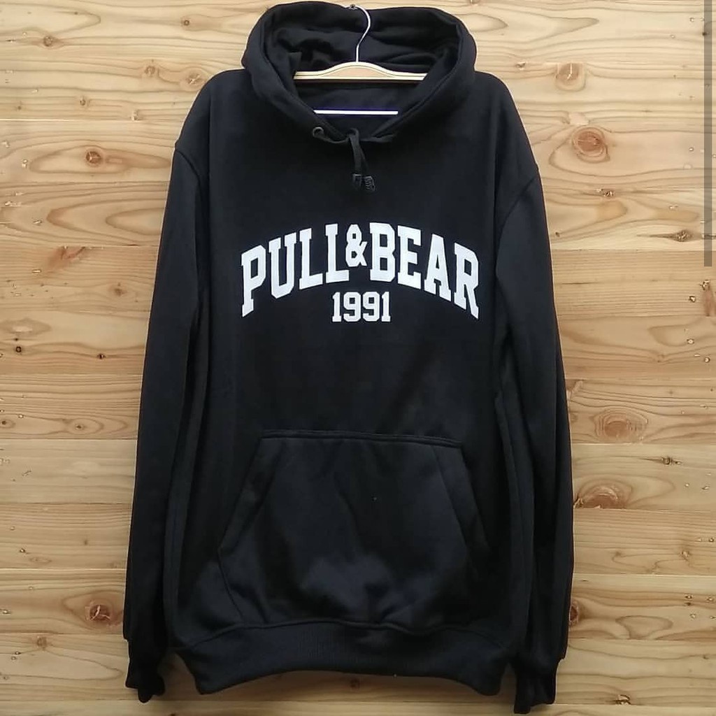 Áo khoác bóng chày Hodie PULL And Bear 1991 dày dặn phong cách cá tính U1Y7