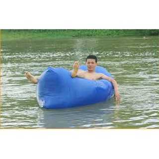 Combo 10 ghế hơi du lịch không cần bơm, sofa văn phòng, đệm hơi du lịch