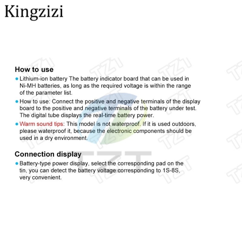 Mô Đun Kiểm Tra Pin Lithium 1 / 2 / 3 / 4 / 5 / 6 / 7 / 8s