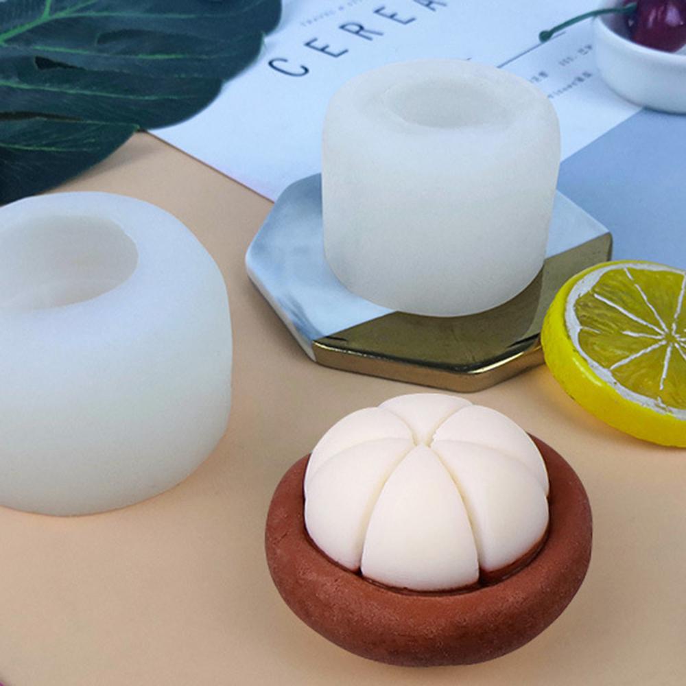 Khuôn Silicone Làm Nến / Xà Phòng Hình Trái Cây 3D
