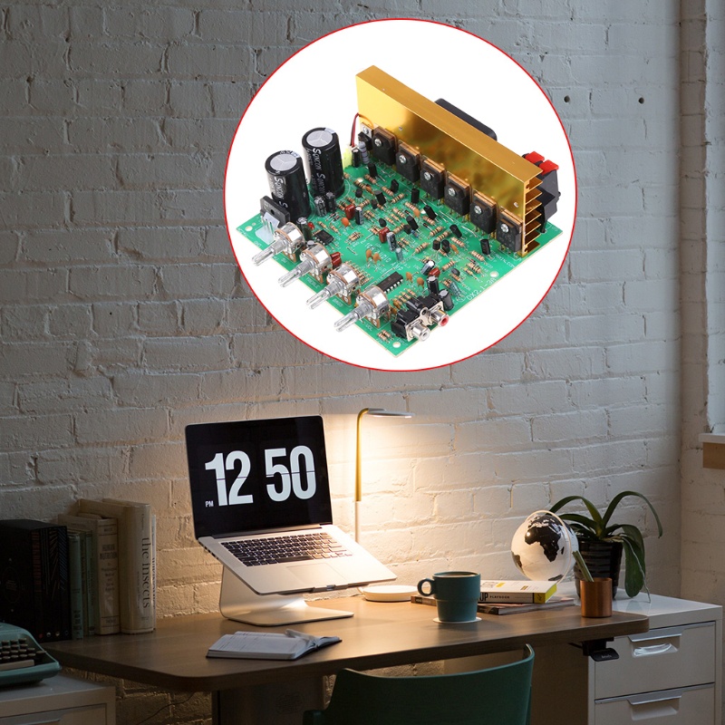 Bảng Mạch Khuếch Đại Âm Thanh 2x100W 2.1 120w RCA Chuyên Dụng Cho Loa