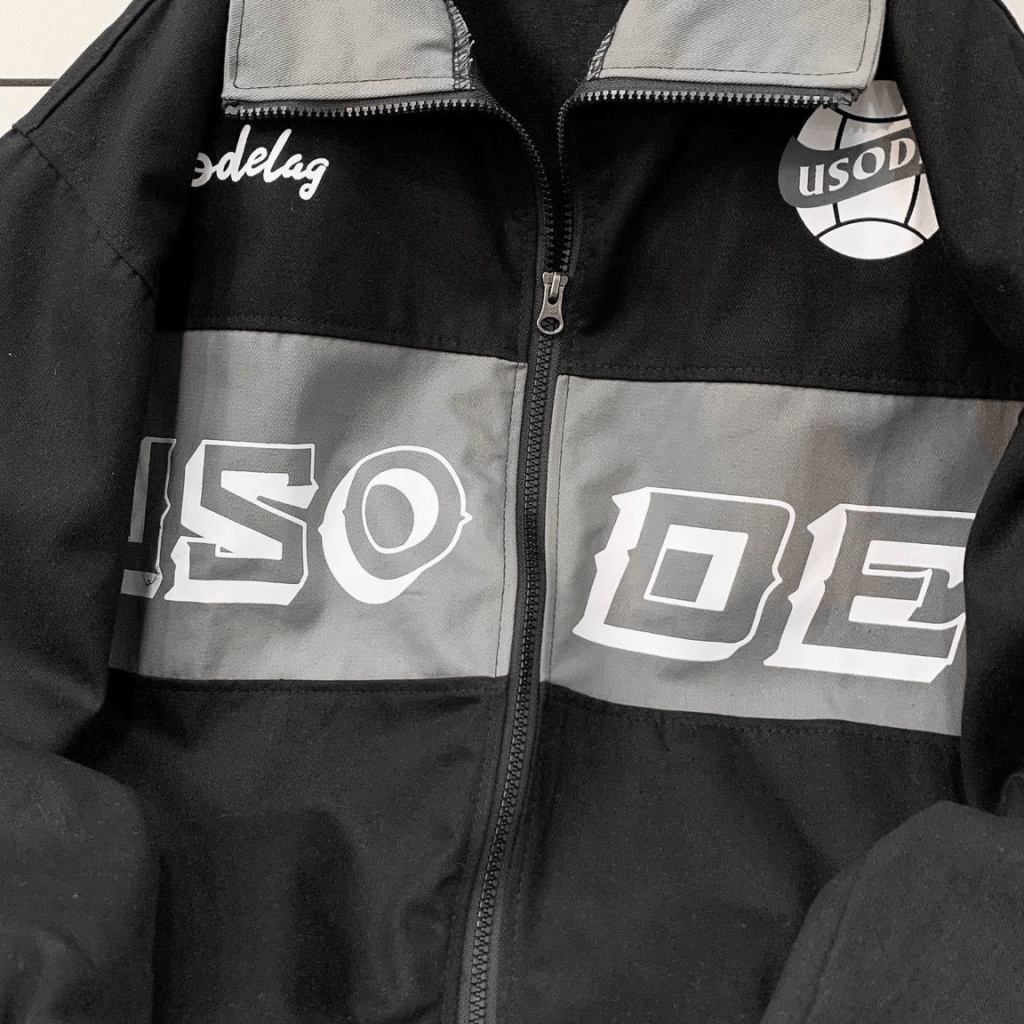 Áo Khoác Nam Cổ Trụ chất Kaki Mềm In Usodel Đẹp Form Rộng Lịch Lãm Mặc Thoải Mái NEW UNISEX