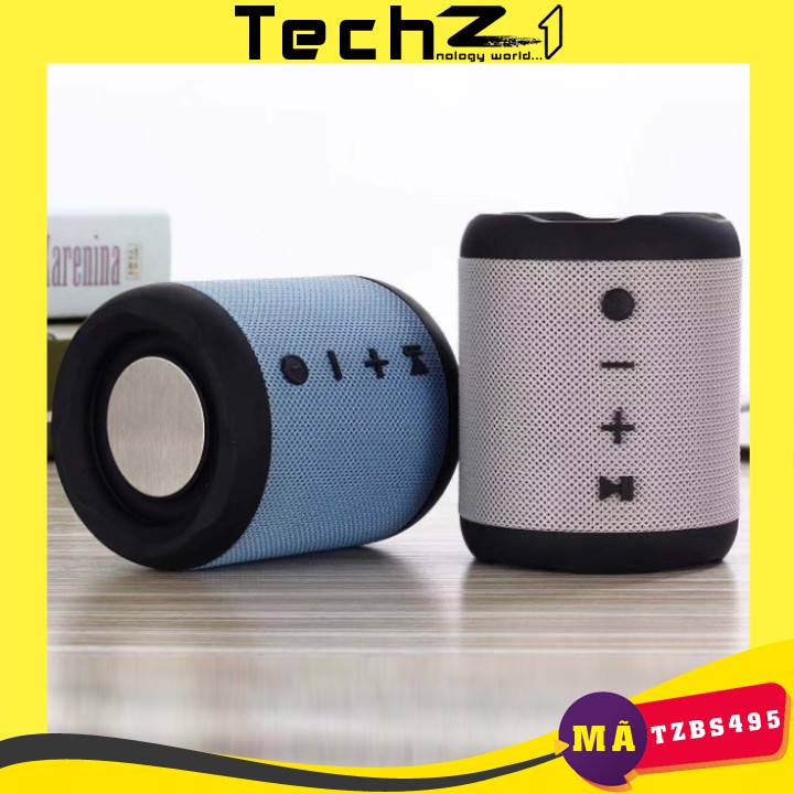 Loa Bluetooth mini Hỗ Trợ Thẻ Nhớ TF + USB + Jack 3.5 âm thanh nổi siêu trầm - Mã TZBS495