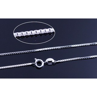 Dây chuyền nữ mắt xích tinh tế bạc S925
