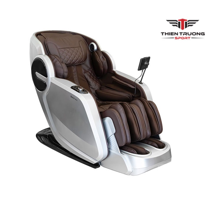 Ghế Massage Toàn Thân Oreni OR-350 - Nâu Cafe, Bạc, Gold, Tím