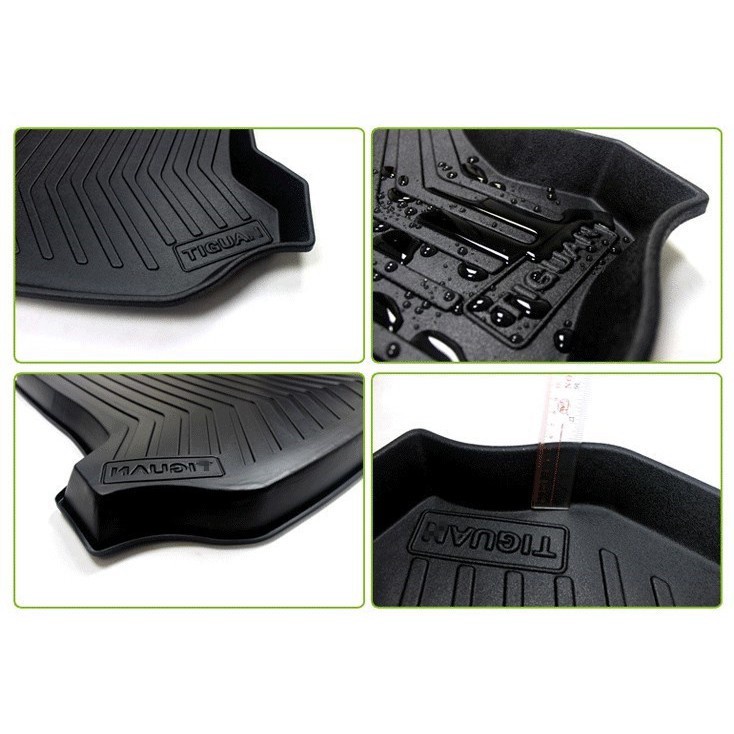 Lót cốp nhựa dẻo xe Hyundai Creta 2021 2022 2023 hàng theo xe cao cấp không mùi, không thấm nước- Mẫu không tai