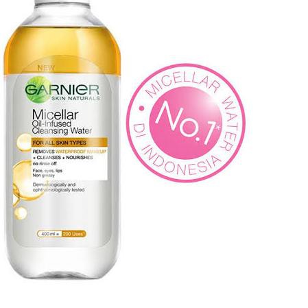 (Hàng Mới Về) Nước Tẩy Trang Garnier Micellar 400ml Màu Hồng / Xanh Dương