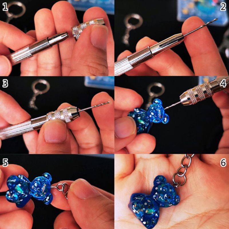 Khuôn Silicone Làm Móc Khóa / Trang Sức Hình Chữ Cái / Chữ Số DIY