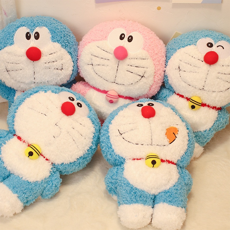 Mèo Doraemon Nhồi Bông Dễ Thương Dùng Trang Trí