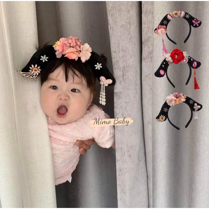 Bờm cách cách, phi tần dễ thương cho bé gái, cho nữ BD07 Mimo Baby