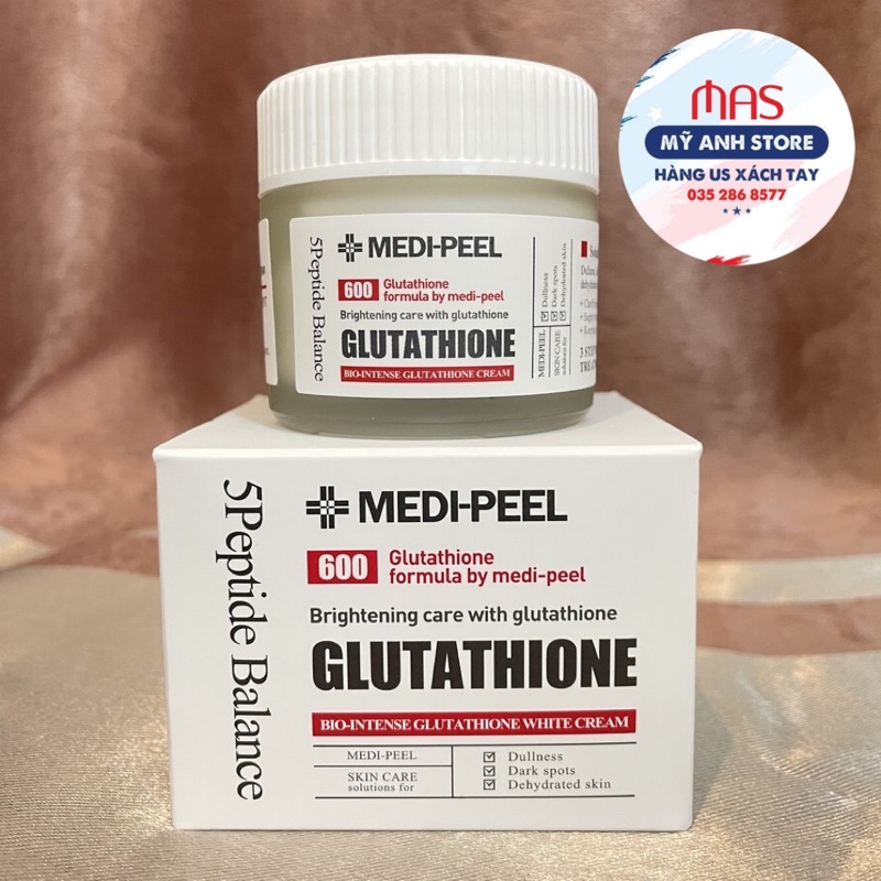 Kem dưỡng trắng da MEDI-PEEL Bio-Intense Glutathione 600 White Cream