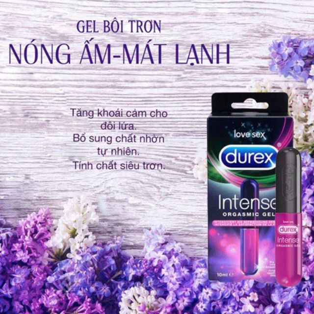 Gel bôi trơn Mỹ Durex Intense Orgasmic - kích thích & tăng khoái cảm nữ - 10ml