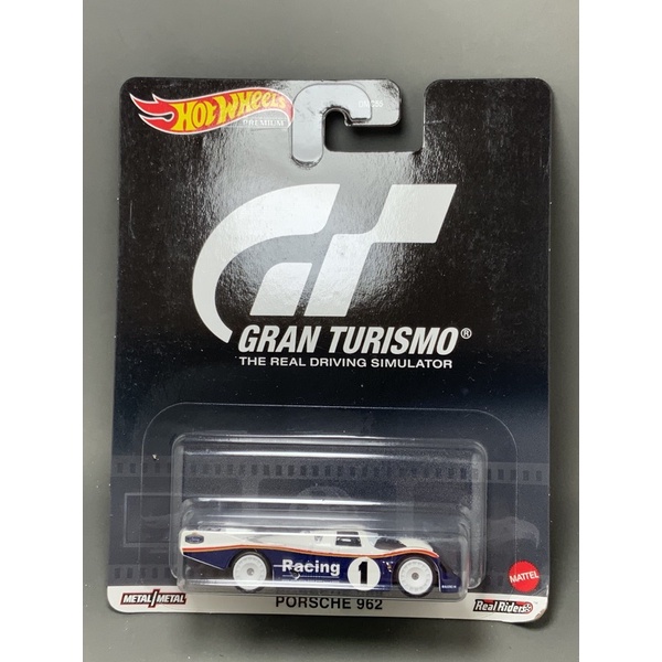 Hot Wheels - Gran Turismo - Porsche 962 - xe mô hình tỉ lệ 1/64