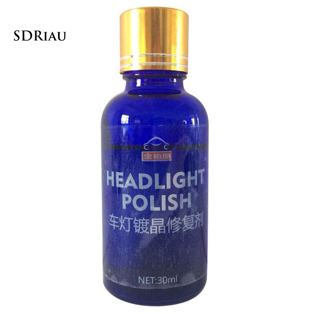 Dung dịch làm sạch kính đèn chiếu xe hơi 30ML tiện dụng