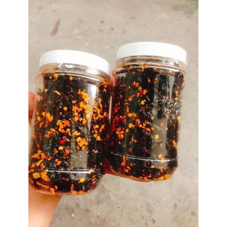 2 HỘP RONG BIỂN SẤY GIÒN - RONG BIỂN SẤY CHÁY TỎI MÈ (100GR/ 1HỘP)
