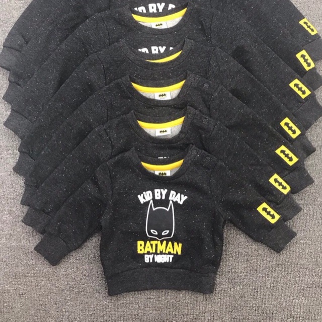 Áo nỉ Batman by night cho bé trai