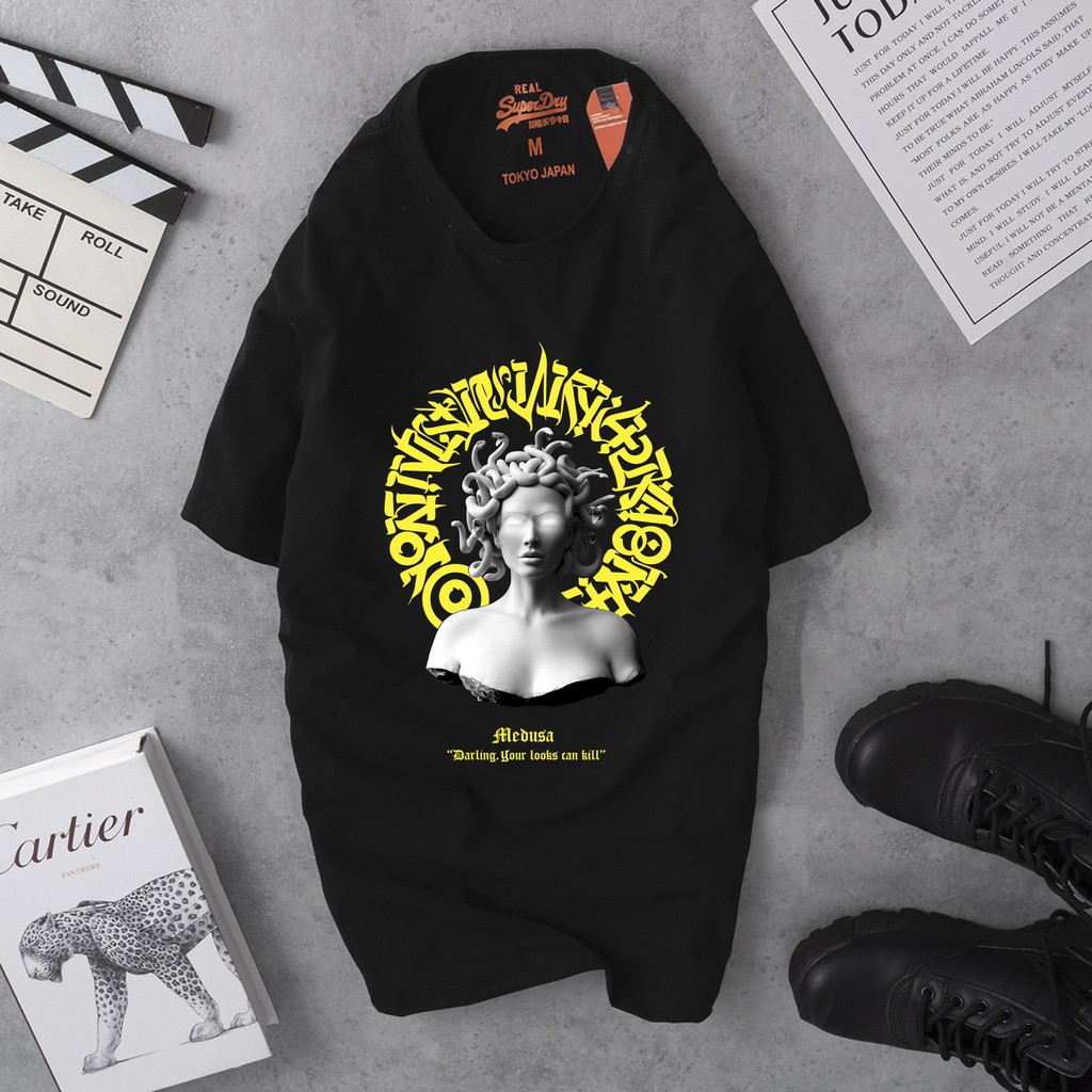 Áo Phông Nam Nữ From Rộng Unisex Chất Cotton Dày Dặn, Thoáng Mát , Giá Rẻ Full Size